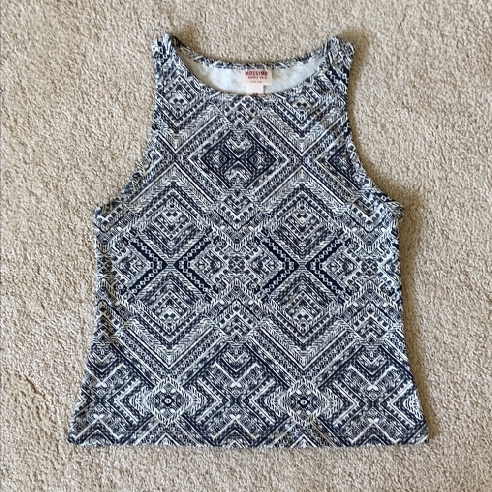 Tribal print tank